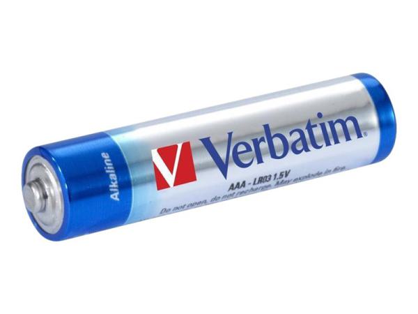 Batterien AAA Micro Verbatim - 4er Pack