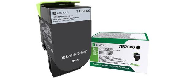 Toner Lexmark X317 - 71B20K0 schwarz