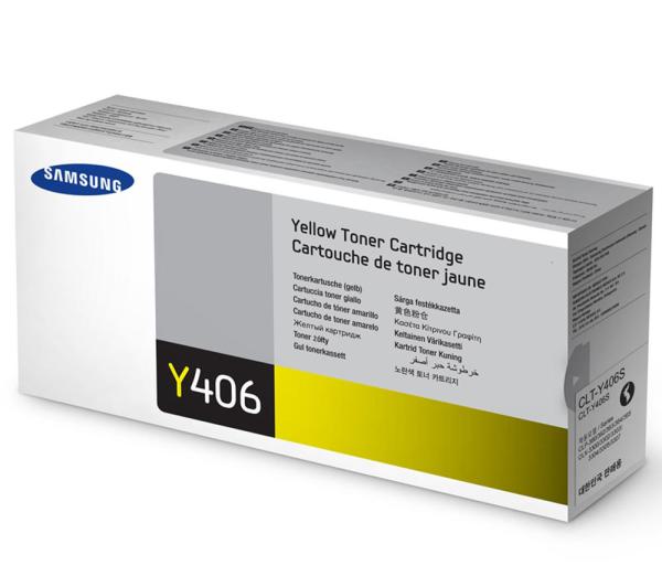 Toner Samsung CLT-Y406S yellow 1000Seiten