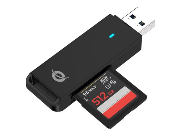 Card Reader CONCEPTRONIC SD USB 3.0 schwarz