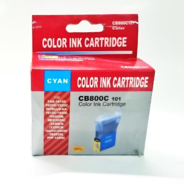 Tinte Brother LC800C kompatible Patrone - 400Seiten